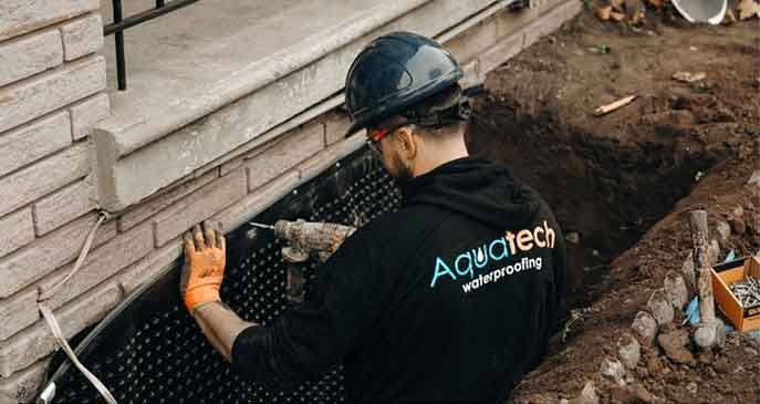 Experienced basement waterproofing team for residential foundation protection