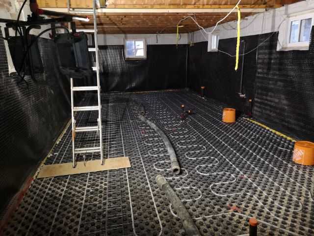 aquatech waterproofing interior radiant floor heating 01