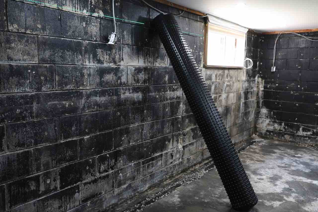 aquatech waterproofing membrane roll basement corner 01