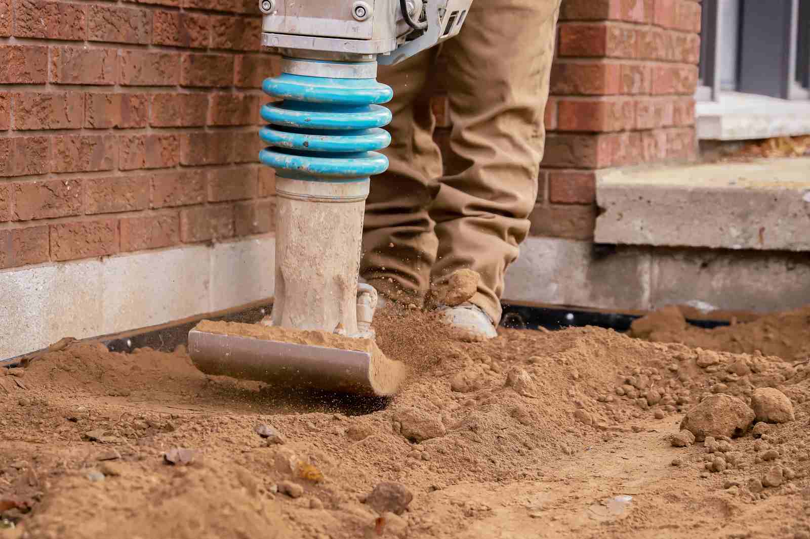 aquatech waterproofing plate compactor closeup 01