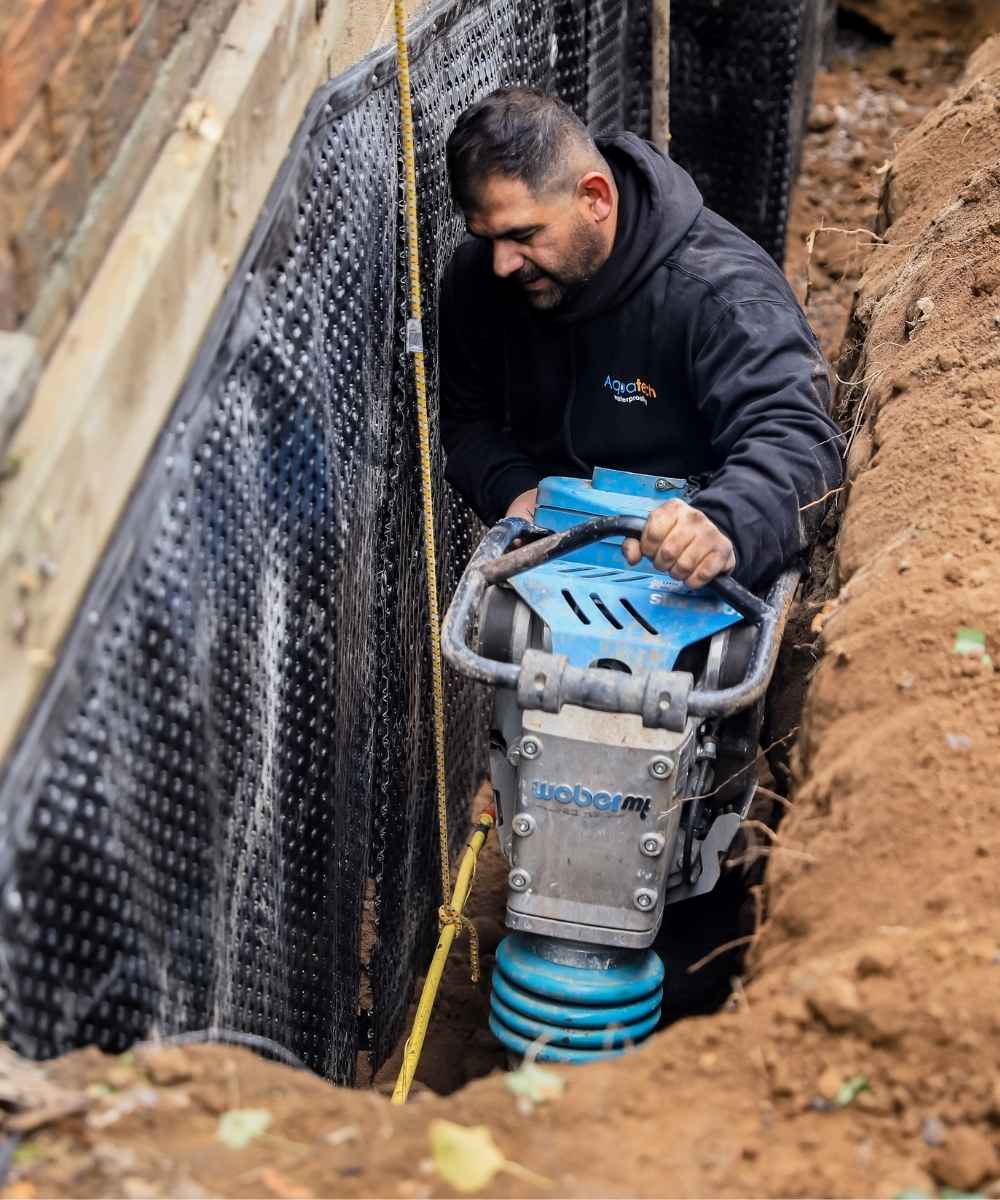 leaky basement repair